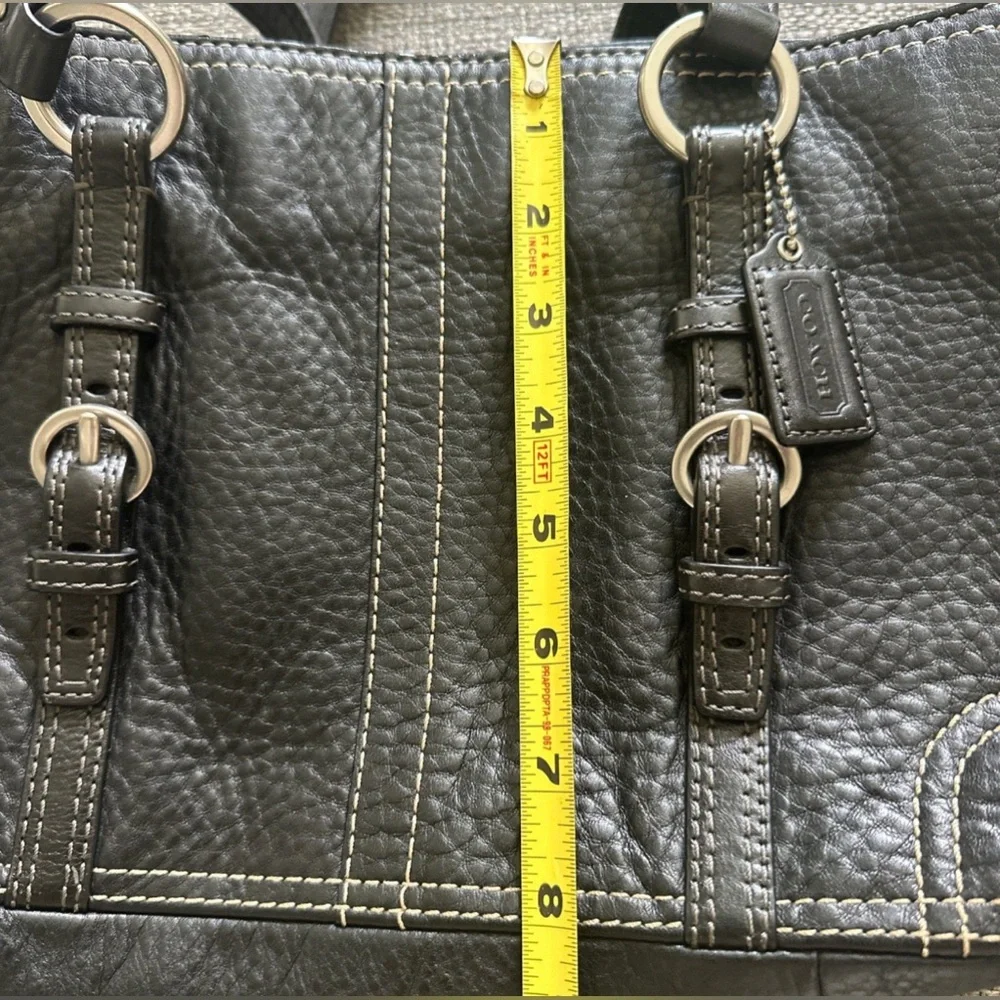 Coach Black Leather Bag
